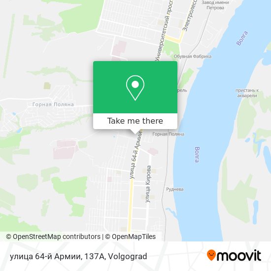 улица 64-й Армии, 137А map