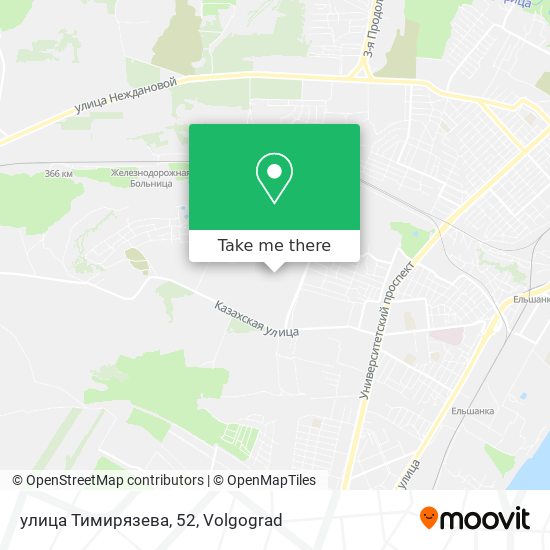 улица Тимирязева, 52 map