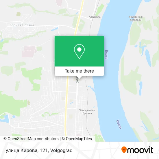 улица Кирова, 121 map