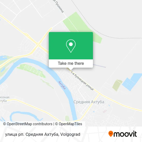 улица рп. Средняя Ахтуба map