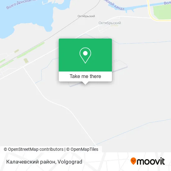 Калачевский район map