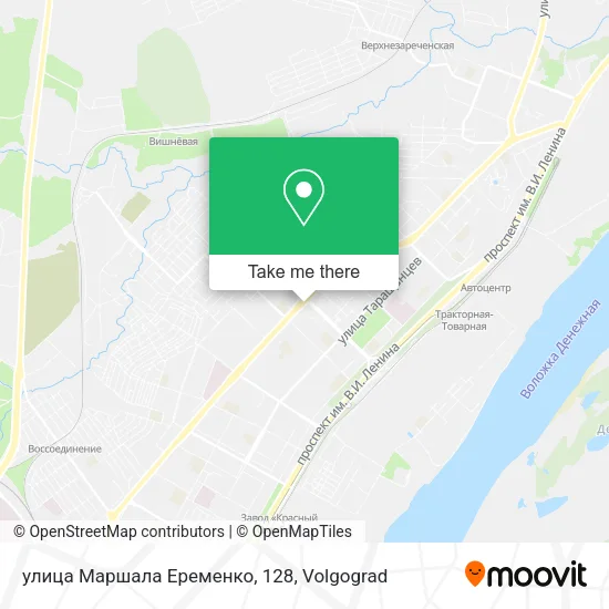 улица Маршала Еременко, 128 map