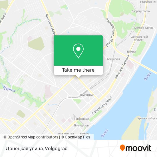 Донецкая улица map