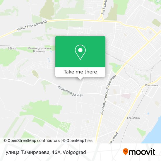 улица Тимирязева, 46А map