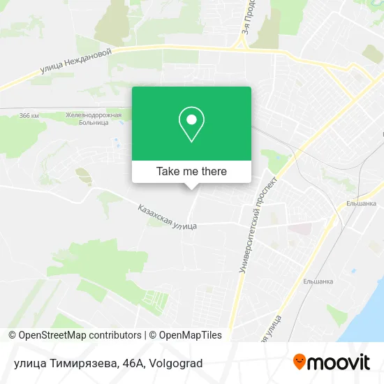 улица Тимирязева, 46А map