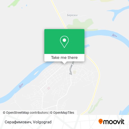 Серафимович map
