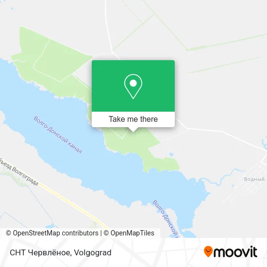 СНТ Червлёное map