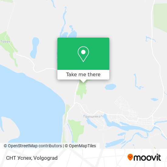 СНТ Успех map