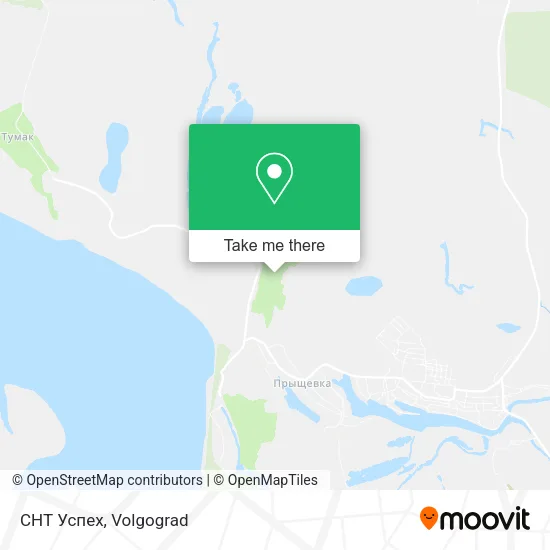 СНТ Успех map