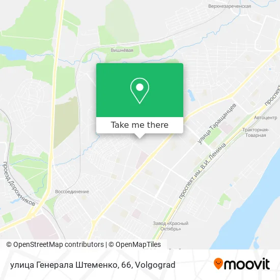 улица Генерала Штеменко, 66 map