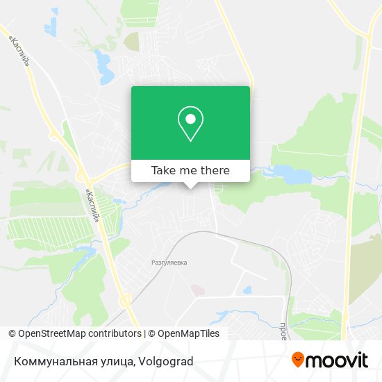 Коммунальная улица map