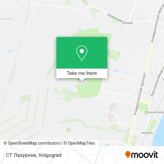 СТ Лазурное map