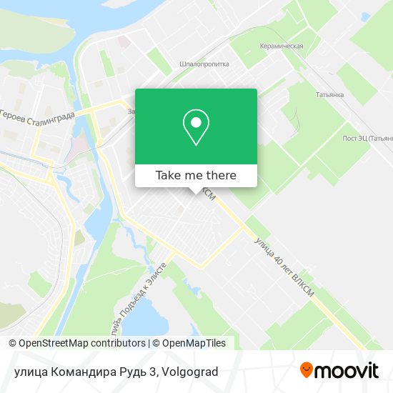 улица Командира Рудь 3 map