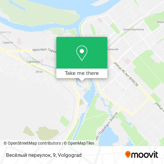 Весёлый переулок, 9 map