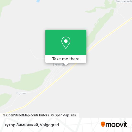 хутор Зимняцкий map