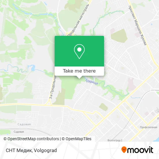 СНТ Медик map