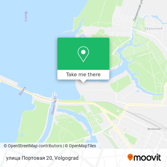 улица Портовая 20 map
