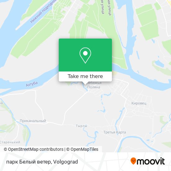 парк Белый ветер map