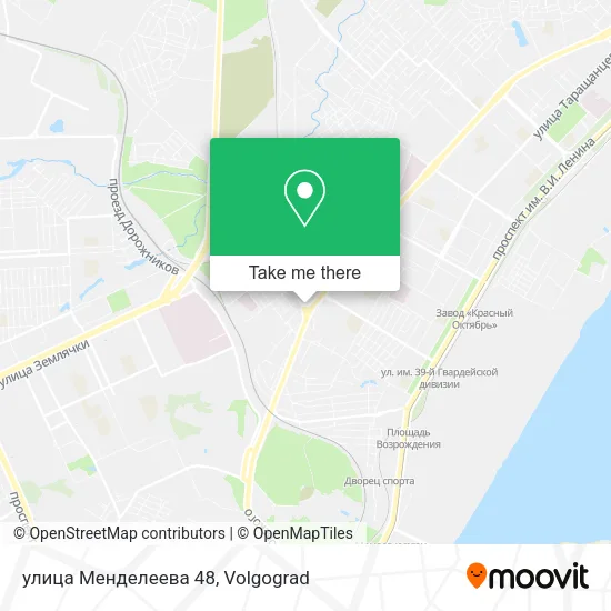 улица Менделеева 48 map