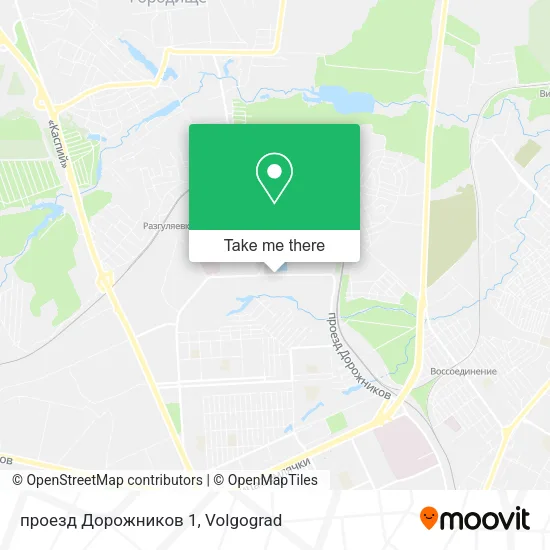проезд Дорожников 1 map