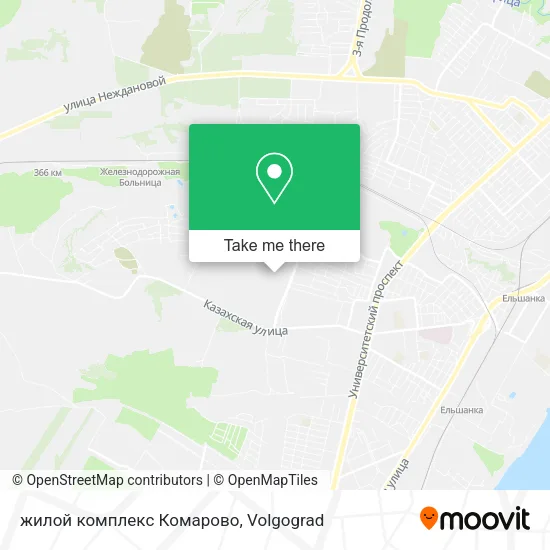 жилой комплекс Комарово map