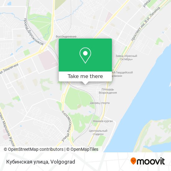Кубинская улица map