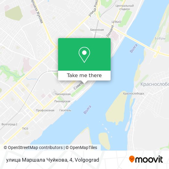 улица Маршала Чуйкова, 4 map