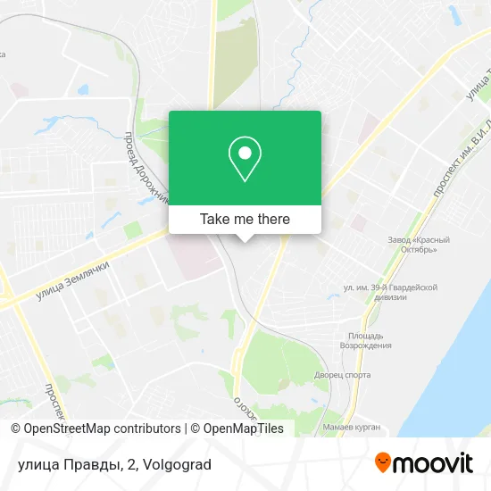 улица Правды, 2 map