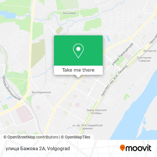 улица Бажова 2А map