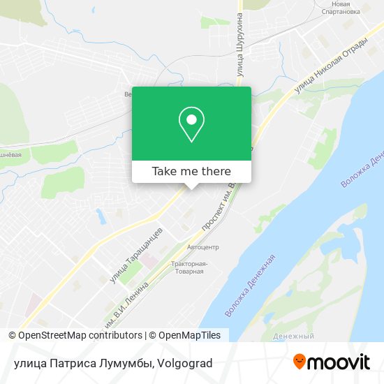 улица Патриса Лумумбы map