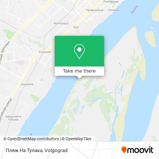 Пляж На Тулака map