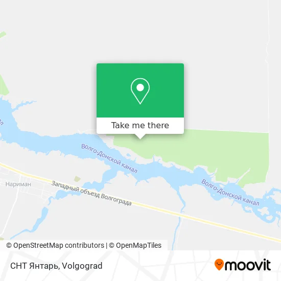СНТ Янтарь map