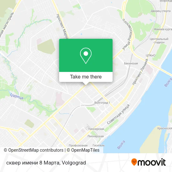 сквер имени 8 Марта map