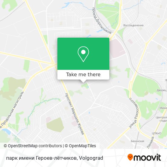 парк имени Героев-лётчиков map