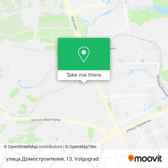 улица Домостроителей, 13 map