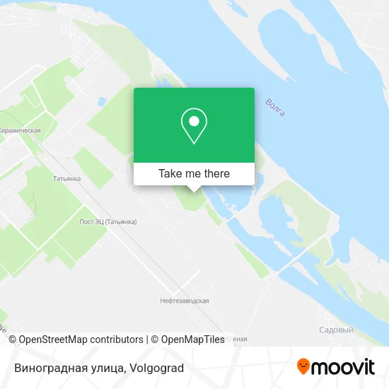 Виноградная улица map