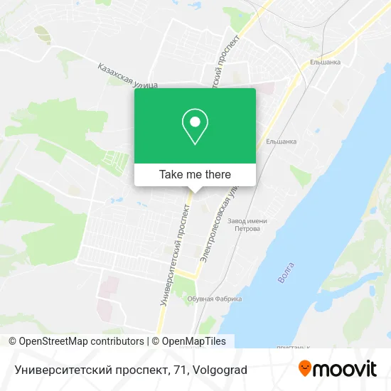 Университетский проспект, 71 map