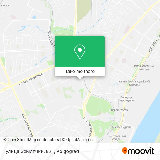 улица Землячки, 82Г map