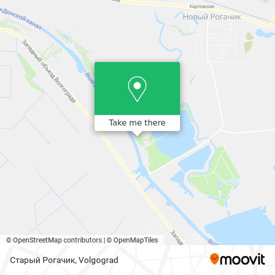 Старый Рогачик map