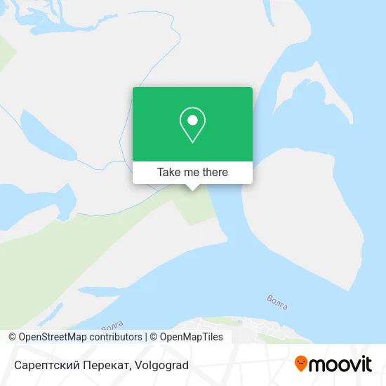 Сарептский Перекат map