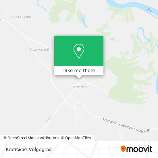 Клетская map