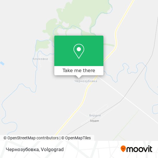 Чернозубовка map
