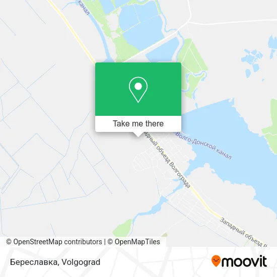 Береславка map