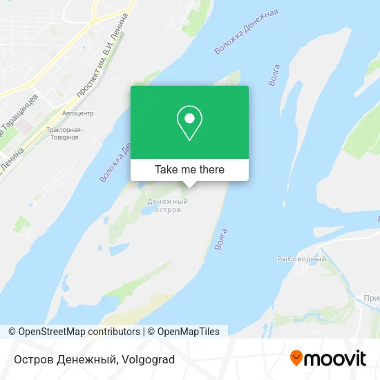 Остров Денежный map