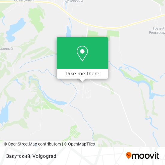 Закутский map