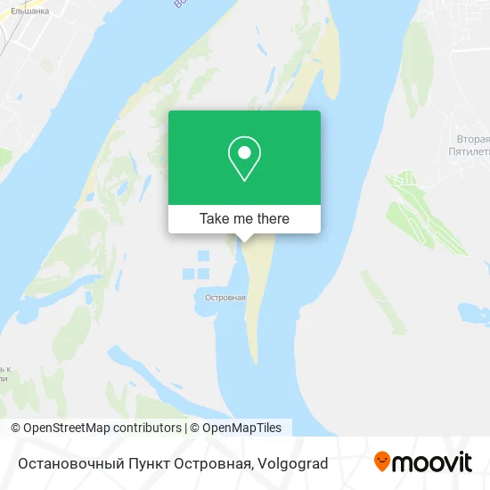 Остановочный Пункт Островная map