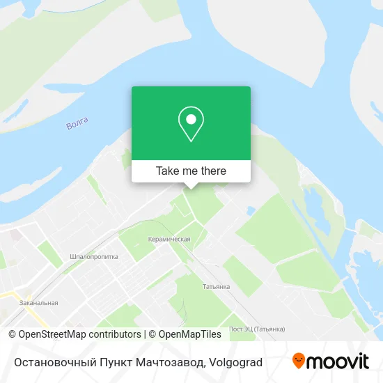 Остановочный Пункт Мачтозавод map