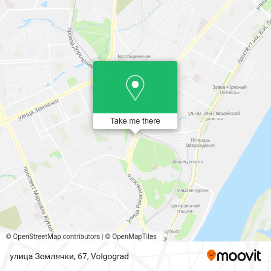 улица Землячки, 67 map