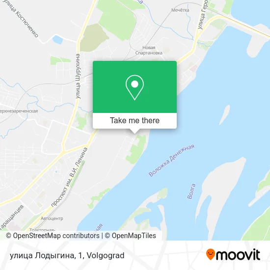 улица Лодыгина, 1 map