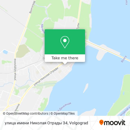 улица имени Николая Отрады 34 map